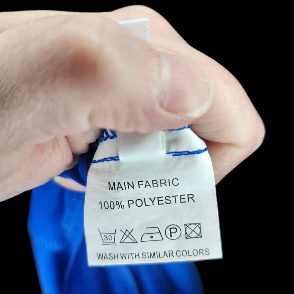 D&M Blue Cocktail Dress - Small - Picture 10 of 10